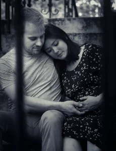 photo de grossesse en couple