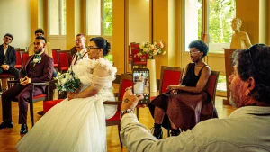 Reportage mariage Vincennes à la marie